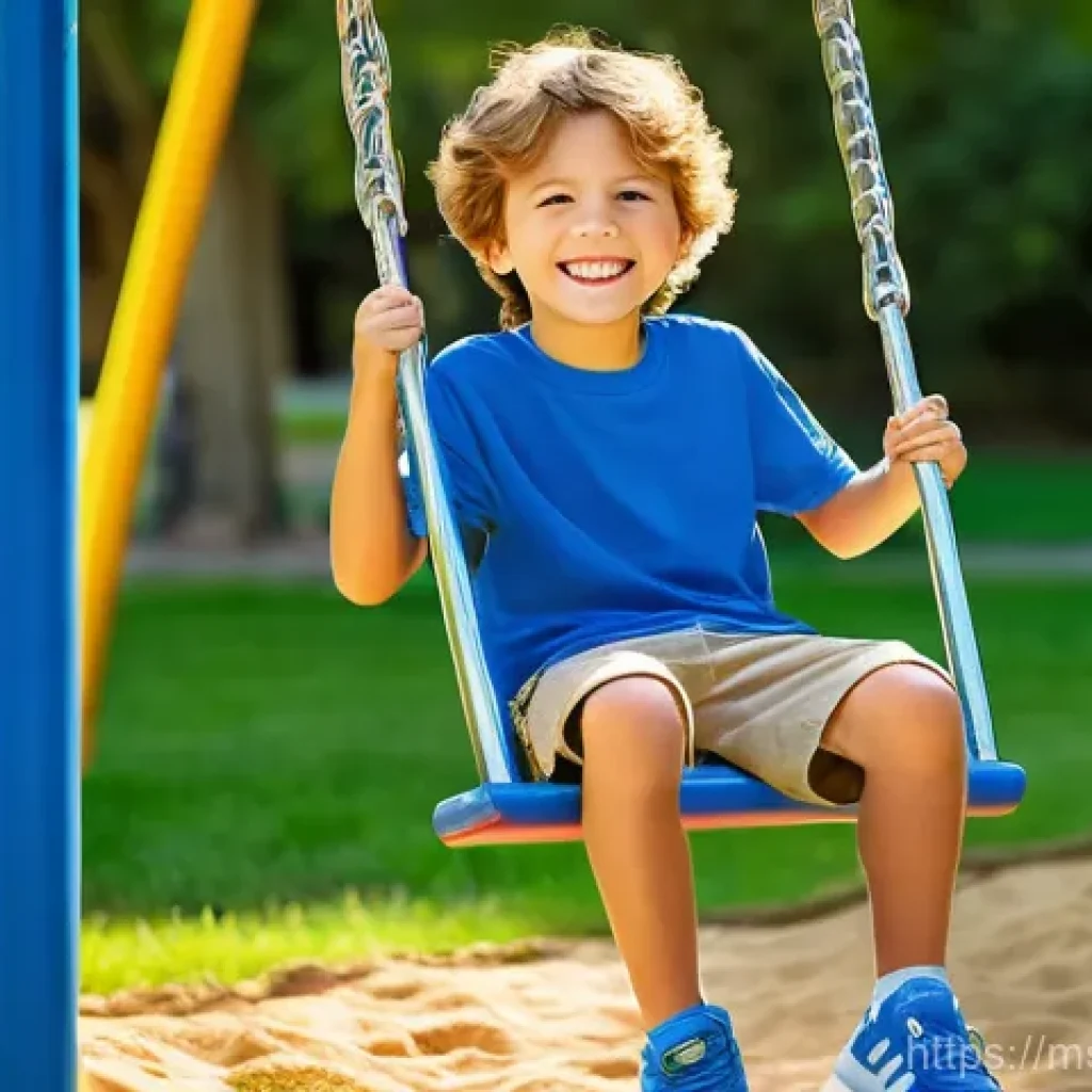 수면 환경을 위한 맞춤형 가구 선택 - A cheerful young boy, approximately 7 years old, with bright eyes and a mischievous smile, is sittin...