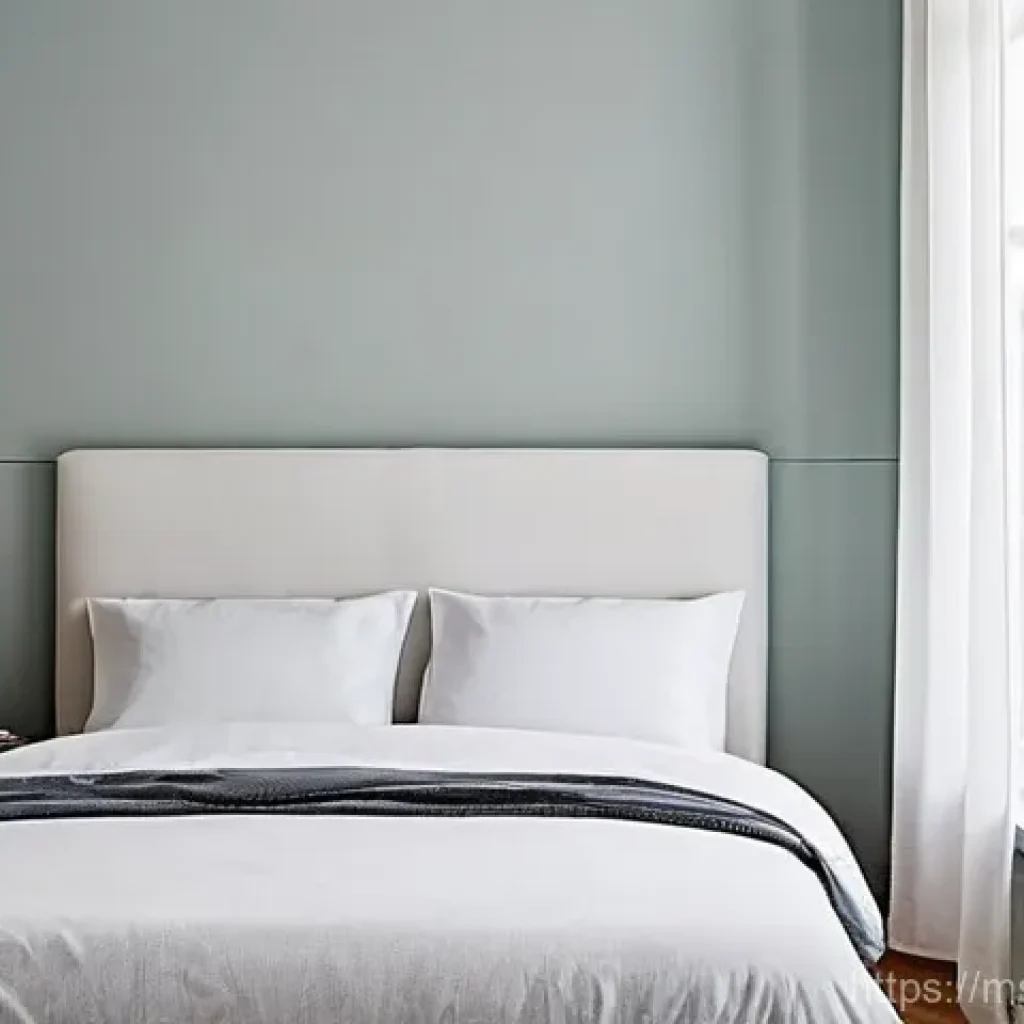 침실의 적절한 온도 유지 방법 - **Prompt: Serene Slumber in a Perfectly Cooled Room**
    "A peaceful and inviting bedroom, illumina...